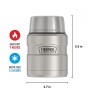 Thermos SK3000 Stainless King Yemek Termosu 0,47L Matte Stainless Steel 101311