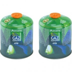 Orcamp 450 Gram Gaz Kartuşu İKİLİ