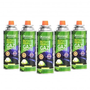 Orcamp 227 Gram Setli Gaz Kartuşu 5'li set