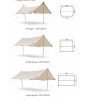 Naturehike Hexagon Glamping 3x4.8 mt Tarp