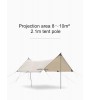 Naturehike Hexagon Glamping 3x4.8 mt Tarp