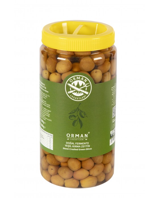 Orman Lezzetleri̇ Yeşi̇l Kirma Zeyti̇n 1 Kg  