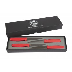 Orman Lezzetleri̇ Sebze/Meyve Biçaği Kirmizi 4'Lü Set