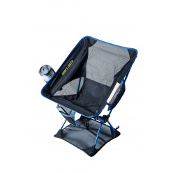 Katlanır Kamp Sandalyesi Alt Bezli Batmaz Kaymaz 150 Kg Taşıma Mavi