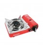 Tekli Mini Portatif Ocak Kırmızı+3 Adet Kartuş KTS-227