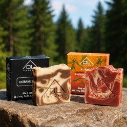 Ol Outdoor Katranlı Sabun + Ol Outdoor Kantaron Yağlı Sabun (S.o.s)