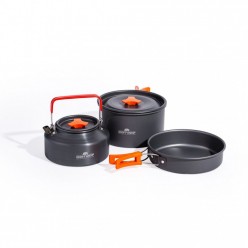 Kamp Tencere Tava Çaydanlik Seti̇ 2-3 Ki̇şi̇li̇k