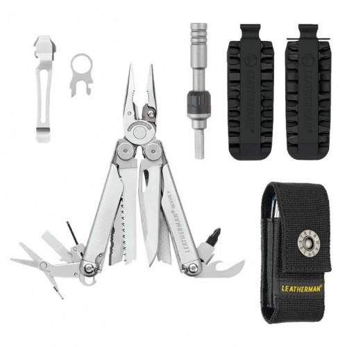 Leatherman Wave+ TAM SET Stainless Steel Leatherman Wave+ TAM SET Stainless Steel