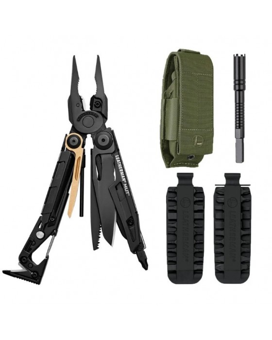 Leatherman Mut Set Green Molle - Yeşil Kılıflı