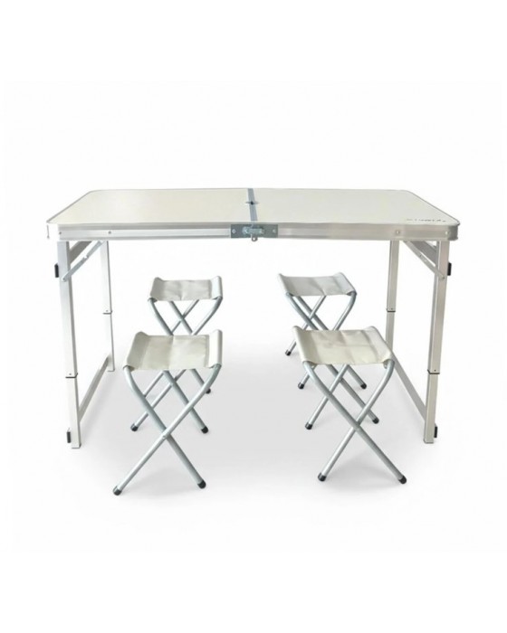 Madfox Campset Shadeport Tabureli Katlanır Masası Seti