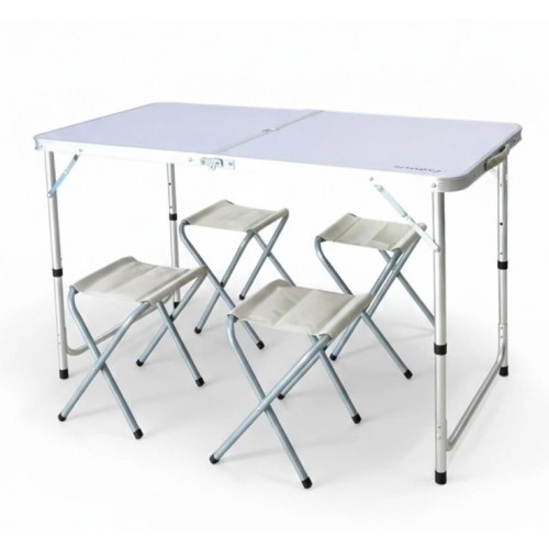 Madfox Nomad Duo Tabureli Katlanır Kamp Masası Seti