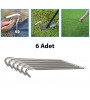Madfox Skewer C-Kafa Çadır Kazığı 18cm 6Pcs Madfox Skewer C-Kafa Çadır Kazığı 18cm 6Pcs
