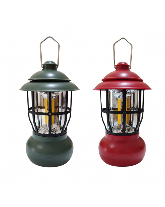 Madfox Atmosphere Glamping Kamp Lambası 250 Lümen - Kırmızı