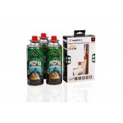 Madfox Power Torch (Çakmaklı Pürmüz) + 3 Adet Ol Outdoor 227 Gr Gaz Kartuşu