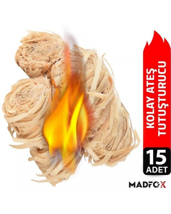 Madfox Firenest Doğal Odun Yünü Tutuşturucu 250 Gr