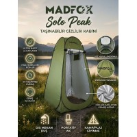 Madfox Solopeak Pop-Up Duş, Wc Ve Giyinme Çadırı