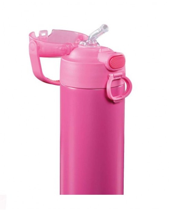Thermos F422 Funtainer Çocuk Pipetli Termos 0,47L Neon Pink