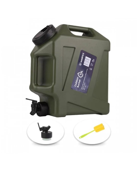 Madfox Galon Air PE Musluklu Su Bidonu 19 Litre