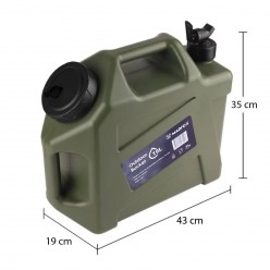 Madfox Galon Air Pe Musluklu Su Bidonu 24 Litre