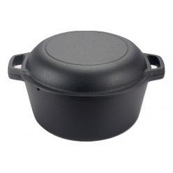 Dökümcü Baba Kaplamasız Döküm Ikili Tencere 26Cm