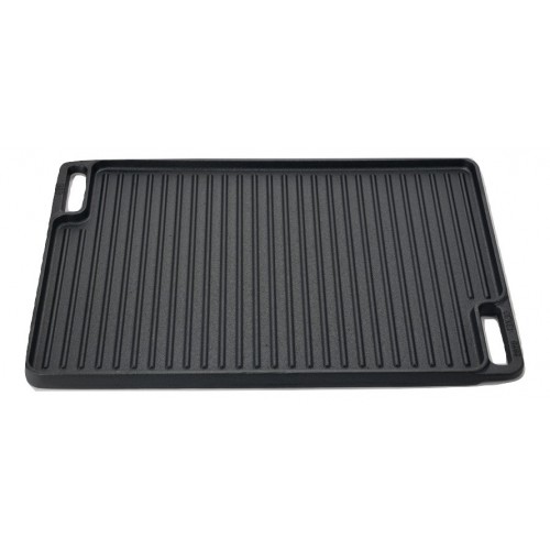 DÖKÜMCÜ BABA Kaplamasız döküm pizza taşı ve tepsi çift kullanım 43x30cm