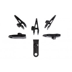 6 Adet Çoklu Kullanımlı Branda, Gölgelik, Tarp Çadır Için Yüksek Kaliteli Vidalı Plastik Klips